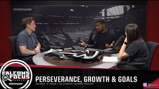 Calais Campbell discusses NFL longevity  Falcons in Focus Podcast [upl. by Tound386]