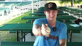 Angels RHP Prospect Jack Kochanowicz interviews with AngelsWincom [upl. by Oicnerual]