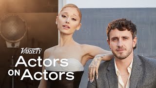 Ariana Grande amp Paul Mescal  Actors on Actors [upl. by Bettencourt405]