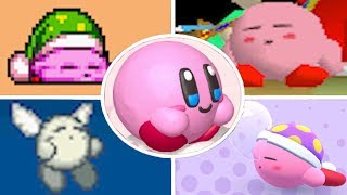 Evolution of Kirby Deaths amp Game Overs 1991  2018 [upl. by Lannie]