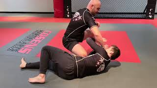 MMA Darce Choke From Knee On Belly Cosens MMA  Charlie Cosens [upl. by Emaj64]