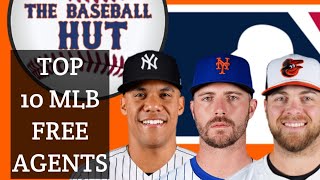 TOP 10 MLB free agents of 20242025 offseason [upl. by Alyose]