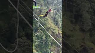 BUNGY jump nepal [upl. by Jelene]