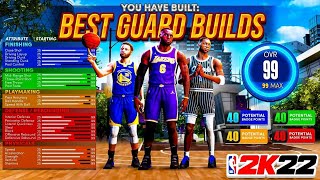 THESE GUARD BUILDS WILL BREAK NBA2K22 NEXT GEN  TOP 3 BEST GUARDISO BUILDS BEST BUILDS 2K22 [upl. by Eseyt]