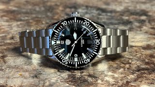 Watchdives Sharkmaster 300 Vintage Seamaster homage done right [upl. by Ivo]