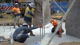 The Placing of the Celtic Stones at Moorlands Park Auchenflower on Wednesday 4th October 2023 [upl. by Jane]