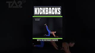 Get those Glutes Fired Up with Kickbacks  Resistance band Training [upl. by Joanie]