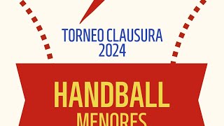 REGATAS VS TUPUNGATO MENORES TORNEO CLAUSURA 2024  1tiempo [upl. by Lorianne]