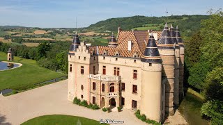 Chateau de Pupetières Masterpiece of the French Architect ViolletleDuc Tour with its Owner [upl. by Yrovi]