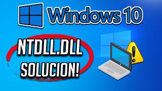 Solucion Error NTDLLDLL en Windows 10 [upl. by Siurad]