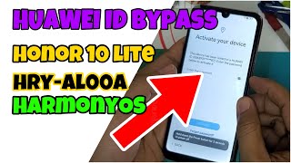 Honor 10 Lite Huawei iD Remove  HRYAL00a huawei id remove [upl. by Cara821]