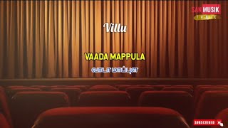 Vaada Mappula Song  Villu tamilsongs vijaysongs sanmusik [upl. by Anatolio44]