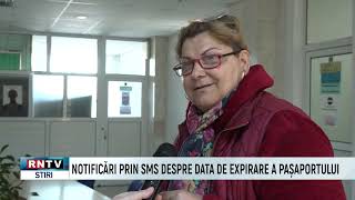 NOTIFICĂRI PRIN SMS DESPRE DATA DE EXPIRARE A PAȘAPORTULUI [upl. by Dotty]