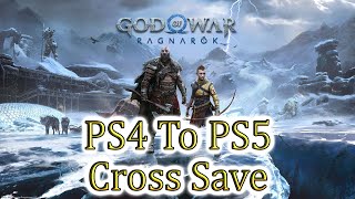 God Of War Ragnarok💠PS4 To PS5 Save Transfer Is A Thing [upl. by Bandler498]