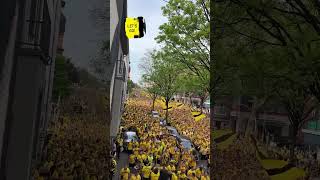 Invasion of Borussia Dortmund fans in London championsleague [upl. by Enhpad]