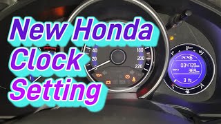 Honda WRV Clock setting  Honda Jazz Clock setting honda mautotech [upl. by Annanhoj]