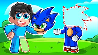 Intercambiando Mi Cuerpo con Sonic en Roblox [upl. by Aleel]