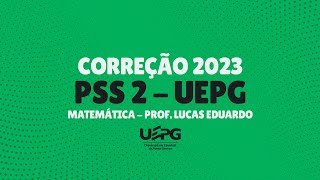 PSS UEPG  Matemática 2023 Geometria Plana [upl. by Aitan357]