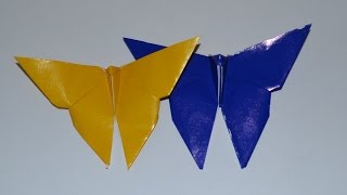 Origami Butterfly Easy [upl. by Prent859]