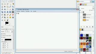 Crear una imagen con tu nombre Gimp [upl. by Eelloh40]