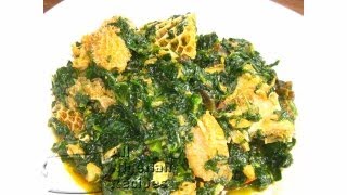 Nigerian Efo Riro  Flo Chinyere [upl. by Ayokahs]