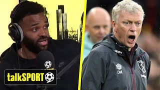 quotTHEY WONT GET ANY BETTERquot😤  Darren Bent WARNS West Ham Fans That Want David Moyes Out 😬 [upl. by Jaycee472]