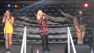 Stooshe  Waterfalls acapella at Silverburn Glasgow [upl. by Bessie]