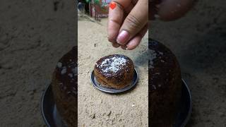 Mini Chocolate Cake 🎂🍩 recipe in our Mini Kitchen World trending viralvideo shorts youtubeshorts [upl. by Reyaht]