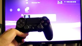 How to Use PS4 Controller on PS3 EASY METHOD WIRED AND WIRELESS [upl. by Kirk]