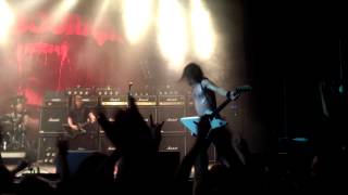 Airbourne Beer Can opening 9112013Vienna [upl. by Nitsirk]