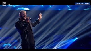 Giuliano Sangiorgi  Leonardo Blanchard canta Meraviglioso  Tali e Quali 22112019 [upl. by Atnauqahs]