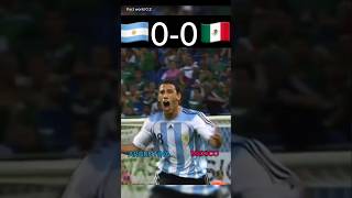 Argentina vs Mexico 2006  FIFA World Cup  Messi amp Scoloni football highlights [upl. by Bourke]