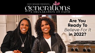 CeCe Winans PresentsGenerations quotBelieve For Itquot with Dr Bridget Hilliard [upl. by Dwight]