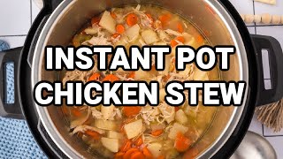 Instant Pot Chicken Stew Recipe [upl. by Havot]