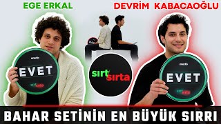 Bahar Dizisi Oyuncuları Ege Erkal ve Devrim Kabacaoğlu Sırt Sırta’da [upl. by Lleirbag345]