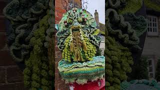 The Green Man Postbox Topper avebury greenman travelwithtaz postboxtopper wiltshire [upl. by Cirtap828]