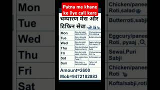 trending youtubeshorts tiffin service Patna near income taxe [upl. by Nnyledam]