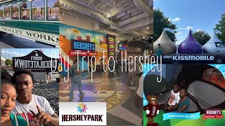 I WENT TO HERSHEY PARK FOR THE FIRST TIME [upl. by Ynalem453]