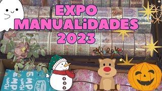 EXPO MANUALIDADES 2023 WTC CDMX Recorrido Navidad y Halloween [upl. by Ytirev]