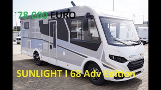 Luxe nieuwe Integraal Camper Sunlight I 68 Adventure edition voor een familie tot 4 personen [upl. by Innej]