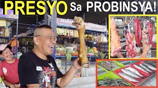 PRESYONG PALENGKE sa PROBINSYA 🇵🇭😄 REQUEST ng OFW eto naaa [upl. by Steinman]