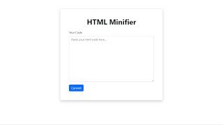 Create HTML code minifier using PHP  With Source Code  Brave Coder [upl. by Camden]