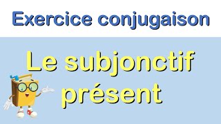 Exercice de Conjugaison  Le Subjonctif présent en 20 questions ✏️ [upl. by Beulah]