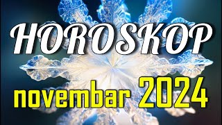 HOROSKOP za novembar 2024  svi horoskopski znaci [upl. by Swanhildas]