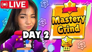 Grinding my 27th Mastery Day 2  Brawl Stars [upl. by Orecic449]