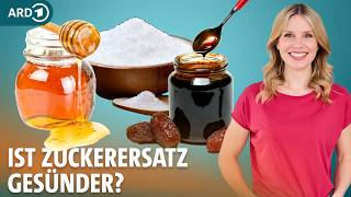 Erythrit Xylit Agavendicksaft Zuckerersatz im Check  Dr Julia Fischer  ARD Gesund [upl. by Avat]