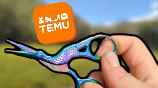 I USED ALL TEMU FISHING GEAR TEMU HAUL [upl. by Otokam]