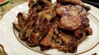 Vietnamese Grilled Pork  Vietnamese bbq pork recipe [upl. by Aivatnwahs828]