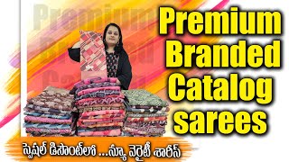 Premium Branded Catalog Sarees  Catalog Sarees  Premium Branded Sarees  Colours Overload Sarees [upl. by Nnayecats766]