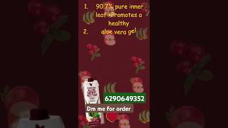 Forever Aloe berry Nectar  Best for urinary health  Best product For women Yt Shorts Viral reels [upl. by Ingalls]